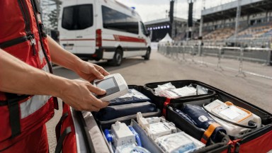 Дежурство скорой на мероприятиях в Анапе