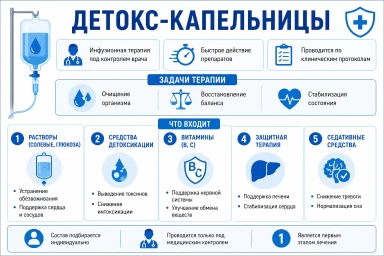 Капельница от наркотиков на дому в Анапе