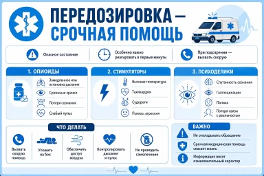 Помощь при передозировке в Анапе