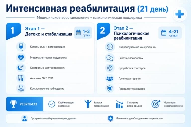 Реабилитация за 21 день в Анапе